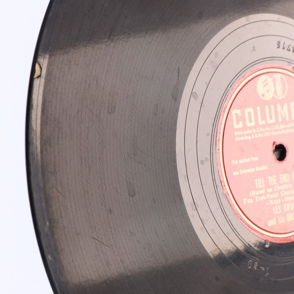 Les Brown - Till The End Of Time / He'll Have To Cross Atlan 78 rpm Record 36828 - Picture 8 of 16